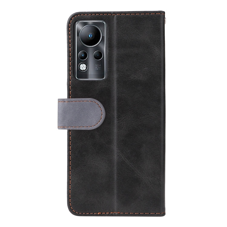 For Infinix Note 11 Stitching-Color Horizontal Flip Leather Case