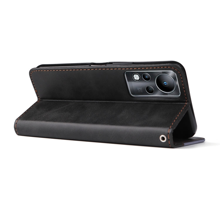 For Infinix Note 11 Stitching-Color Horizontal Flip Leather Case