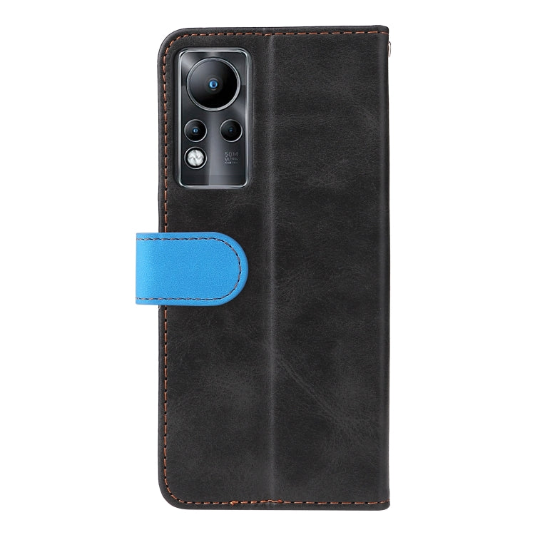 For Infinix Note 11 Stitching-Color Horizontal Flip Leather Case