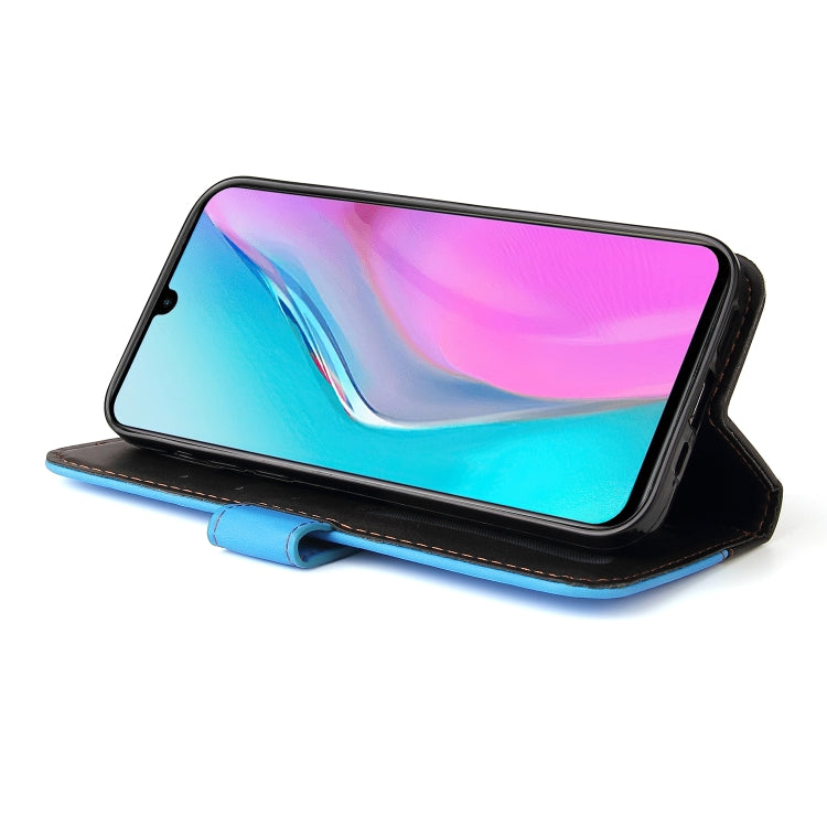 For Infinix Note 11 Stitching-Color Horizontal Flip Leather Case