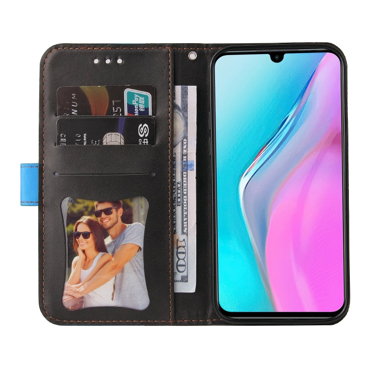 For Infinix Note 11 Stitching-Color Horizontal Flip Leather Case