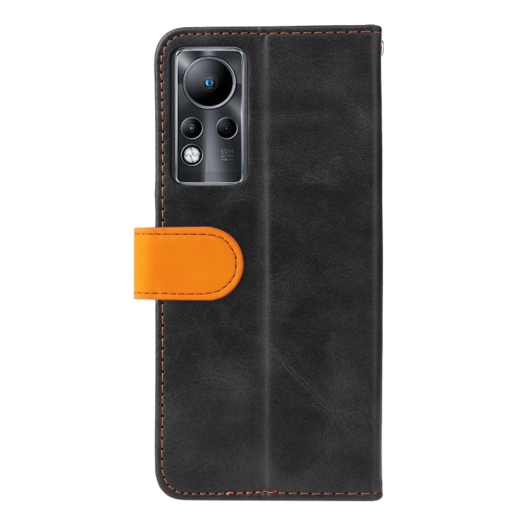 For Infinix Note 11 Stitching-Color Horizontal Flip Leather Case