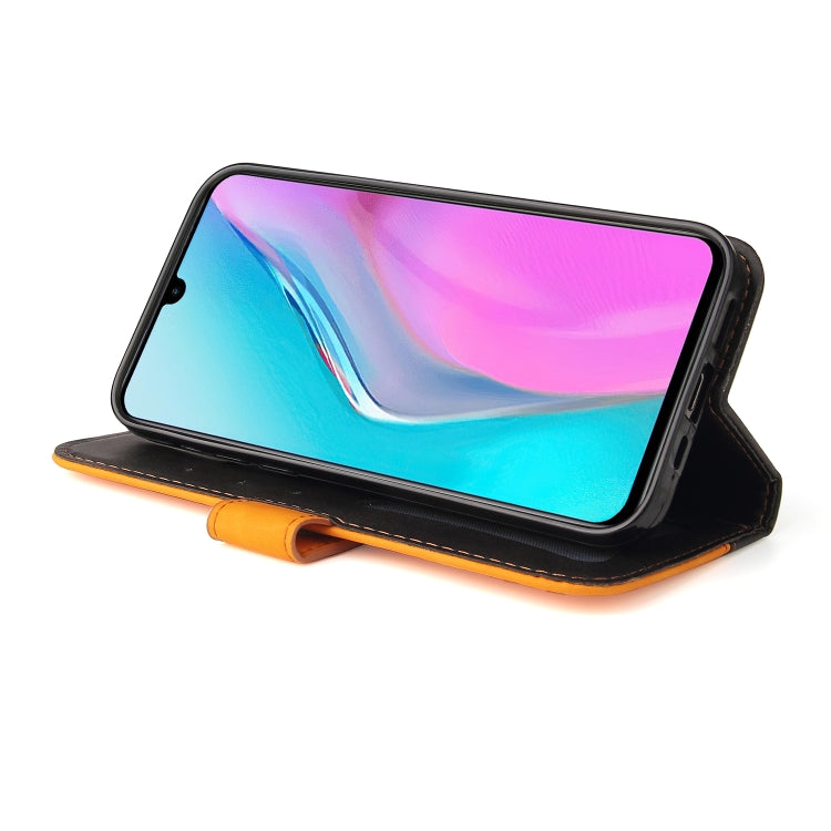 For Infinix Note 11 Stitching-Color Horizontal Flip Leather Case