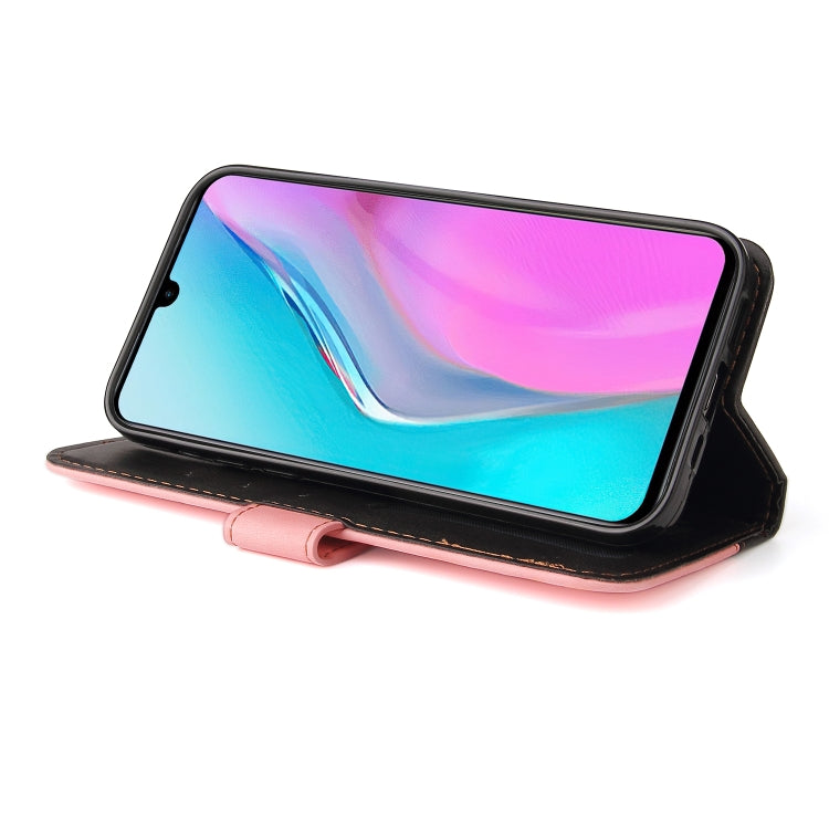 For Infinix Note 11 Stitching-Color Horizontal Flip Leather Case