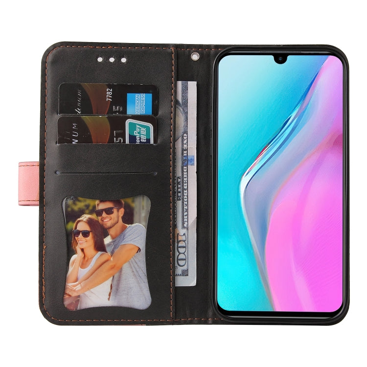 For Infinix Note 11 Stitching-Color Horizontal Flip Leather Case