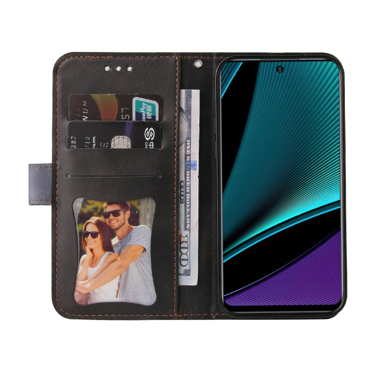 For Infinix Note 11 Pro Stitching-Color Horizontal Flip Leather Case
