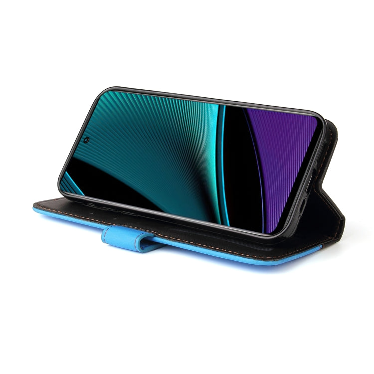 For Infinix Note 11 Pro Stitching-Color Horizontal Flip Leather Case