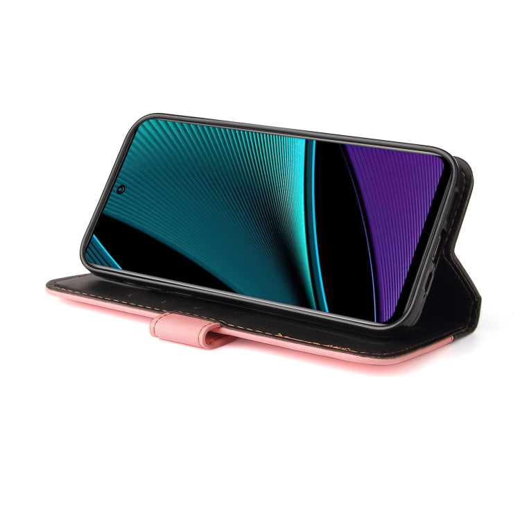 For Infinix Note 11 Pro Stitching-Color Horizontal Flip Leather Case