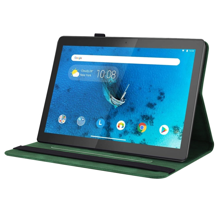 For Lenovo Tab M10 TB-X605L/X605F Butterfly Flower Embossed Leather Tablet Case