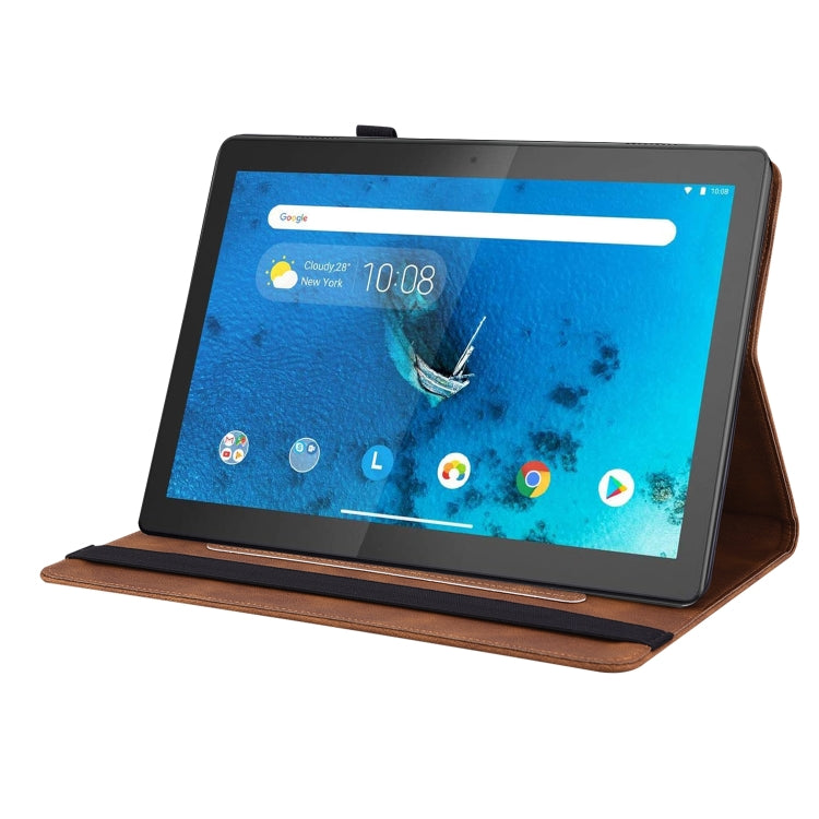 For Lenovo Tab M10 TB-X605L/X605F Butterfly Flower Embossed Leather Tablet Case