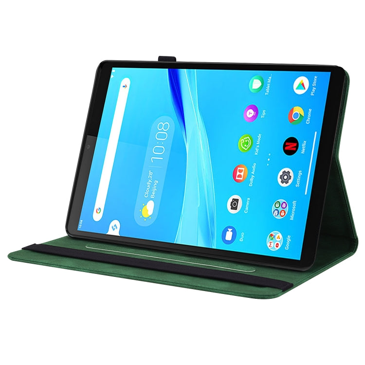 For Lenovo Tab M8 HD / M8 FHD Butterfly Flower Embossed Leather Tablet Case