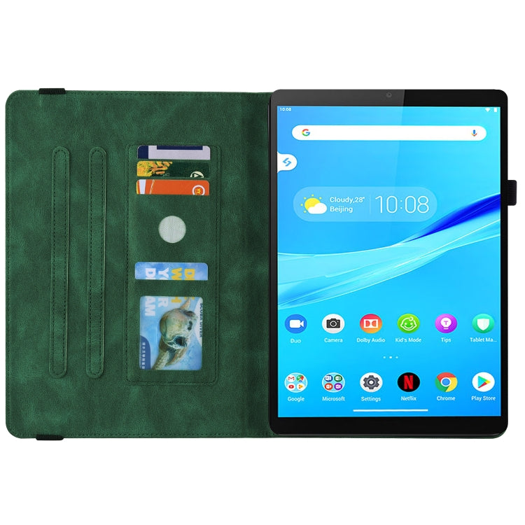 For Lenovo Tab M8 HD / M8 FHD Butterfly Flower Embossed Leather Tablet Case