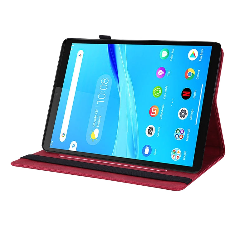For Lenovo Tab M8 HD / M8 FHD Butterfly Flower Embossed Leather Tablet Case