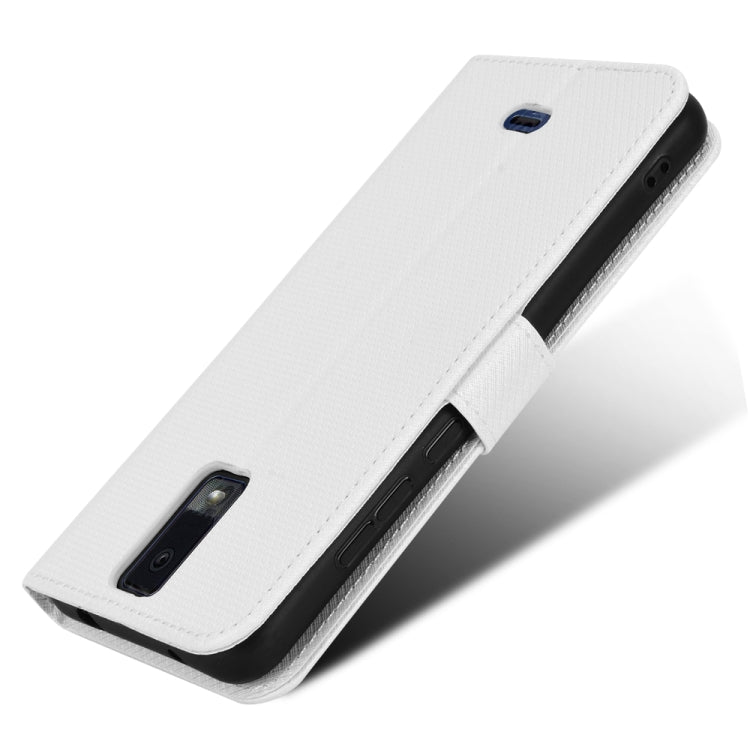 For BLU View 3 B140DL Diamond Texture Leather Phone Case