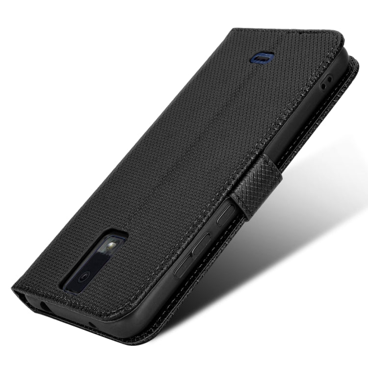 For BLU View 3 B140DL Diamond Texture Leather Phone Case