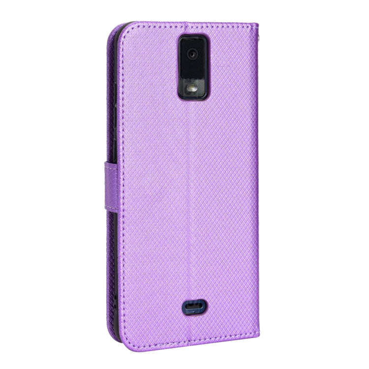 For BLU View 3 B140DL Diamond Texture Leather Phone Case