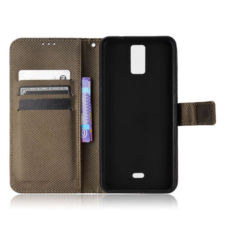 For BLU View 3 B140DL Diamond Texture Leather Phone Case