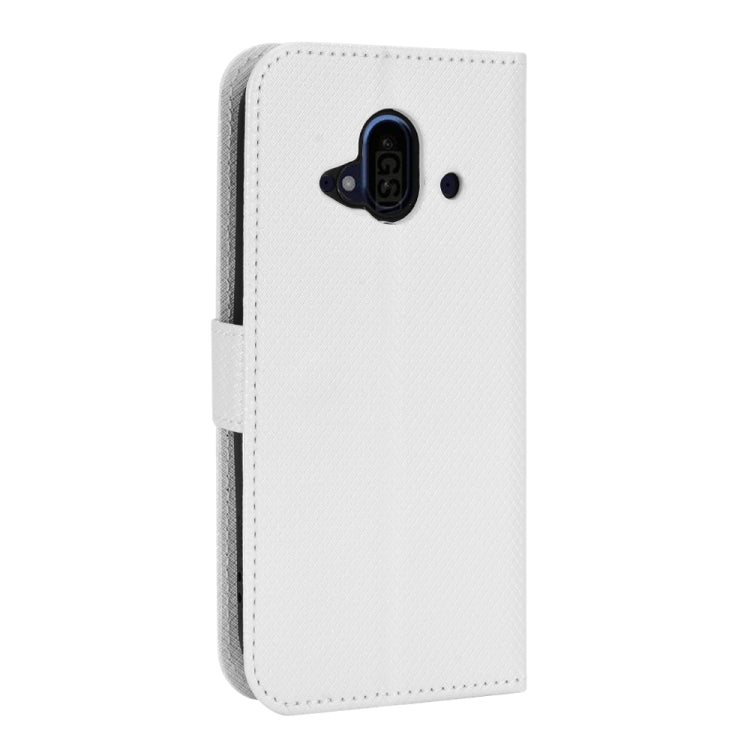 For Fujitsu F-52B Diamond Texture Leather Phone Case