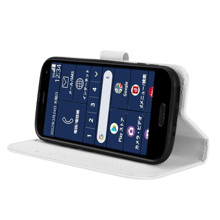 For Fujitsu F-52B Diamond Texture Leather Phone Case