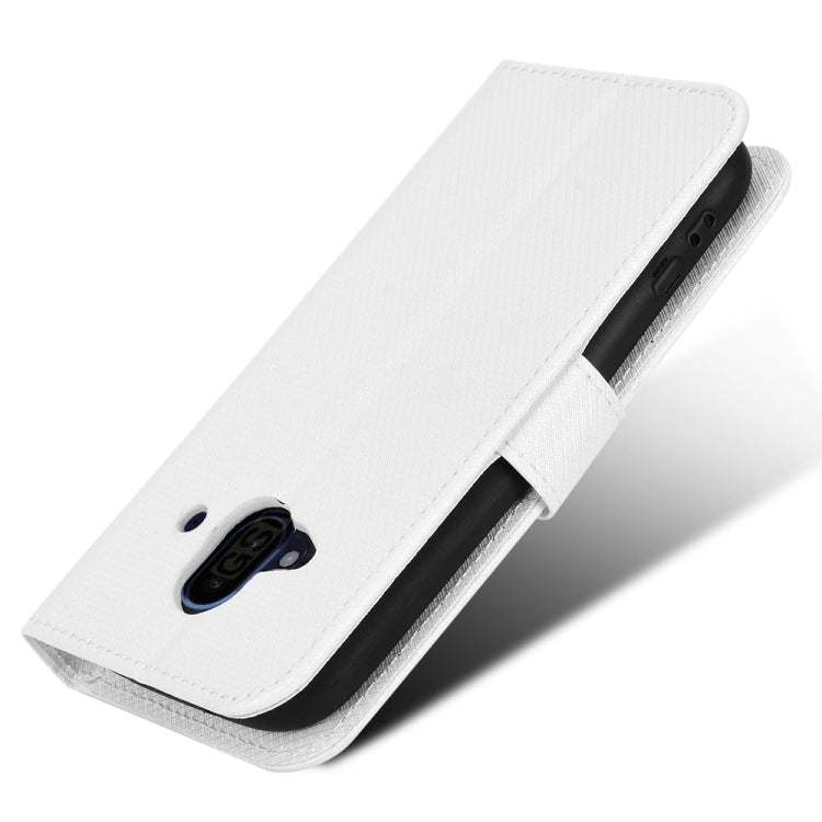 For Fujitsu F-52B Diamond Texture Leather Phone Case