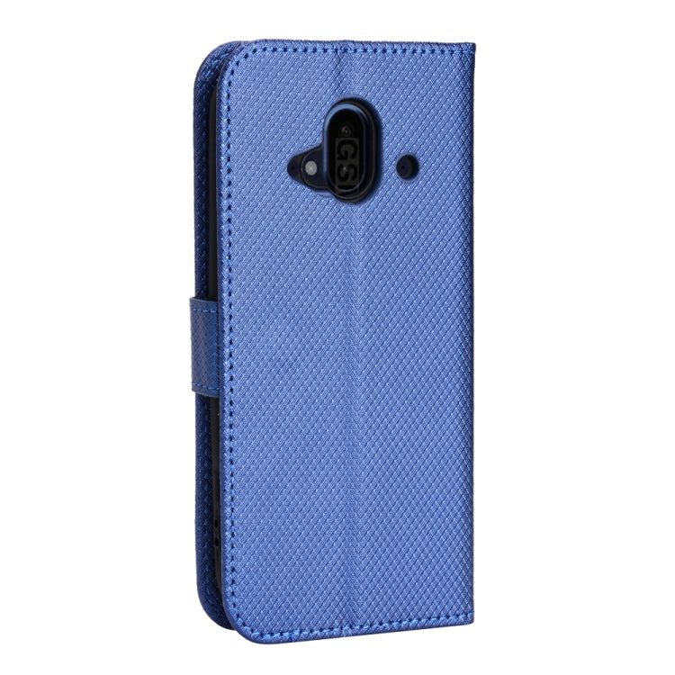 For Fujitsu F-52B Diamond Texture Leather Phone Case