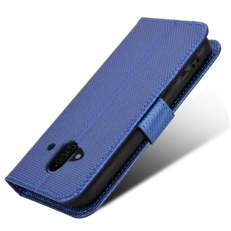 For Fujitsu F-52B Diamond Texture Leather Phone Case