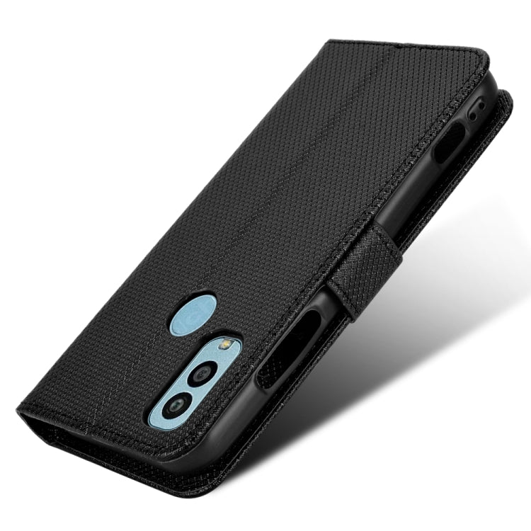 For Kyocera Android One S9 Diamond Texture Leather Phone Case