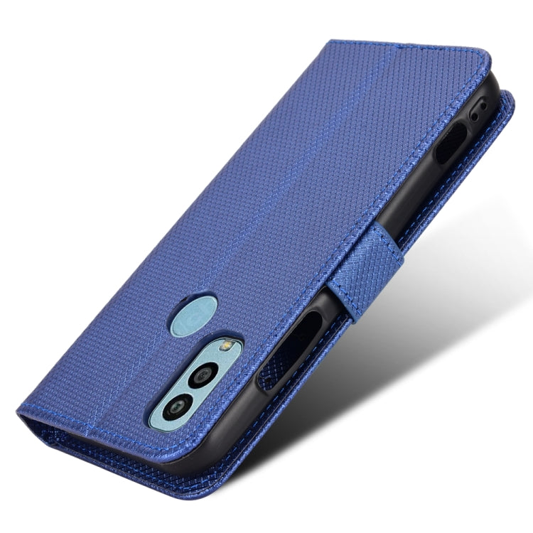 For Kyocera Android One S9 Diamond Texture Leather Phone Case