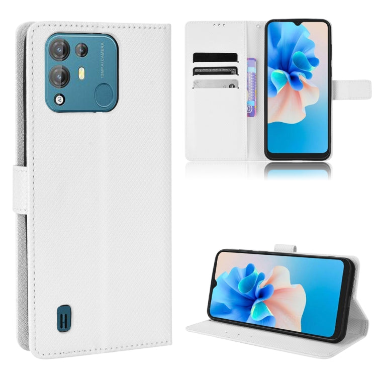 For Blackview A55 Pro Diamond Texture Leather Phone Case