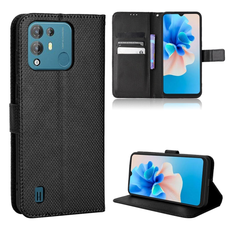 For Blackview A55 Pro Diamond Texture Leather Phone Case