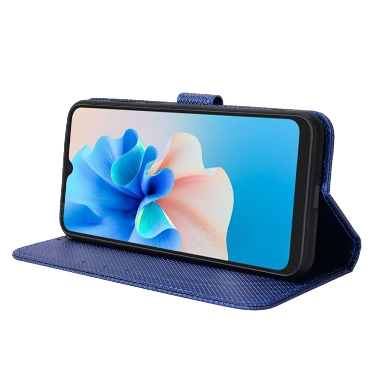 For Blackview A55 Pro Diamond Texture Leather Phone Case