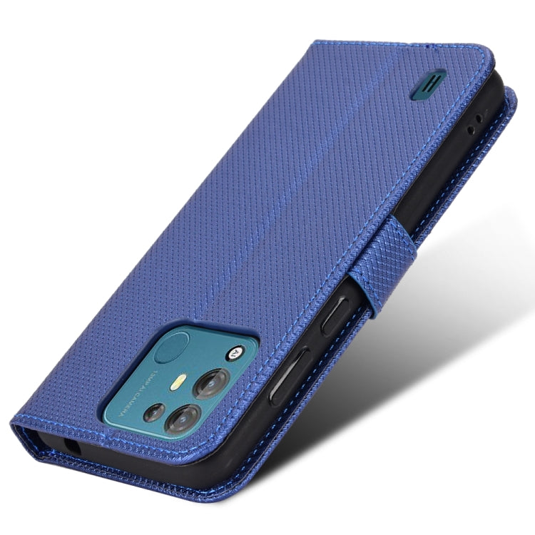 For Blackview A55 Pro Diamond Texture Leather Phone Case