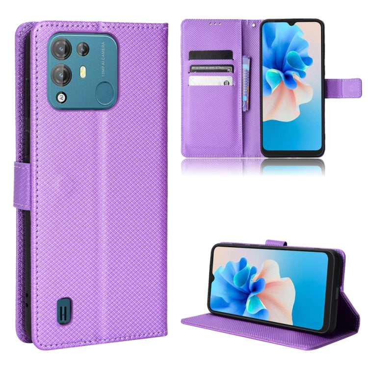 For Blackview A55 Pro Diamond Texture Leather Phone Case