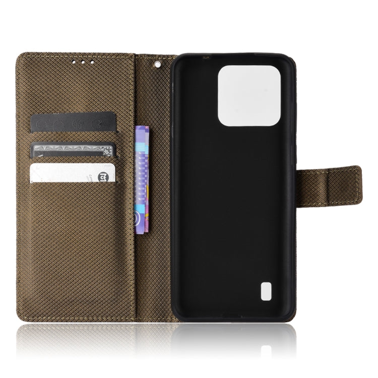 For Blackview A55 Pro Diamond Texture Leather Phone Case