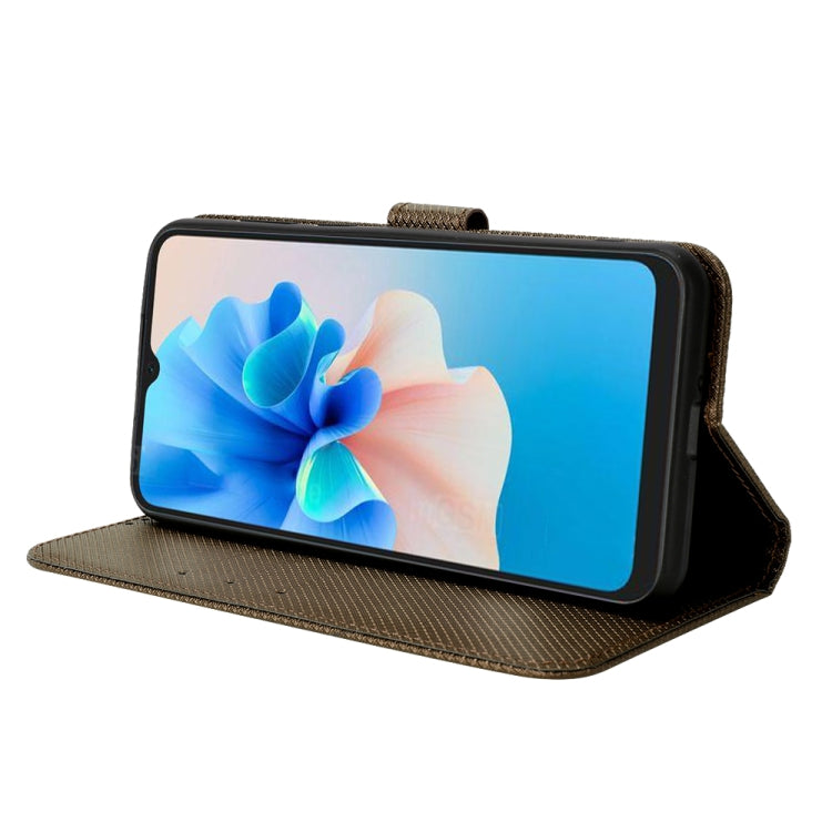 For Blackview A55 Pro Diamond Texture Leather Phone Case