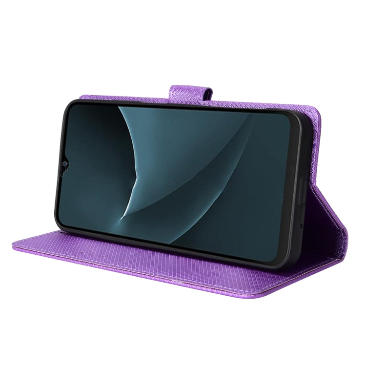 For Blackview A95 Diamond Texture Leather Phone Case