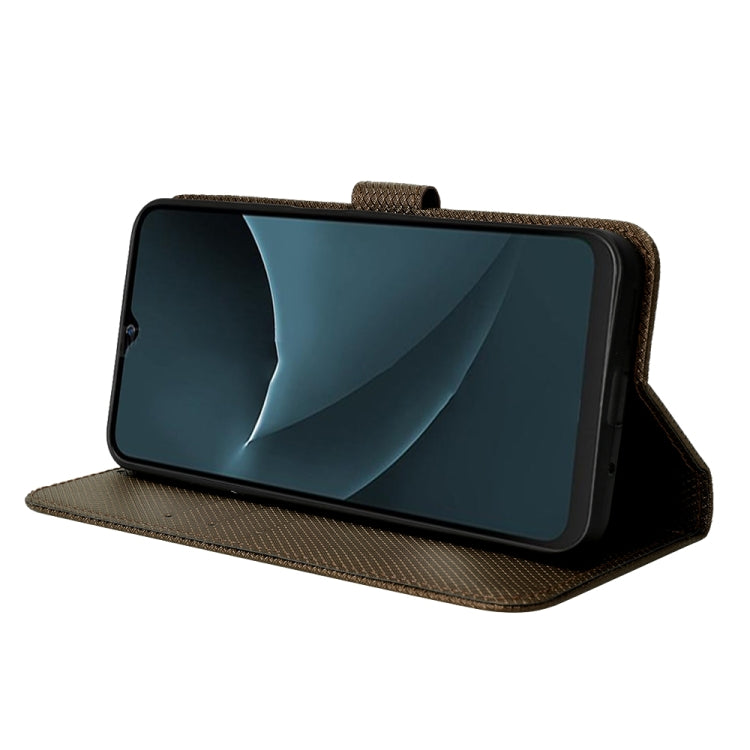 For Blackview A95 Diamond Texture Leather Phone Case