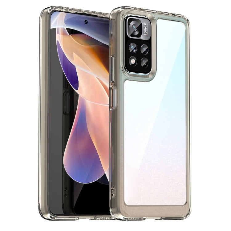 For Xiaomi Poco X4 NFC 5G Colorful Series Acrylic + TPU Phone Case