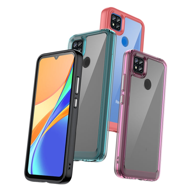 For Xiaomi Poco C3 Colorful Series Acrylic + TPU Phone Case