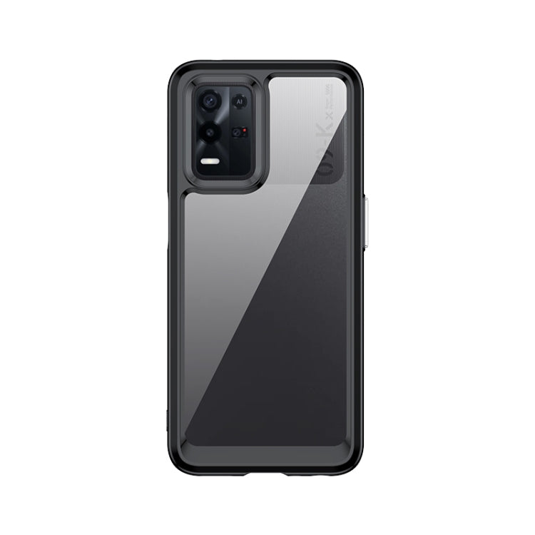 For OPPO Realme 8 5G Colorful Series Acrylic + TPU Phone Case
