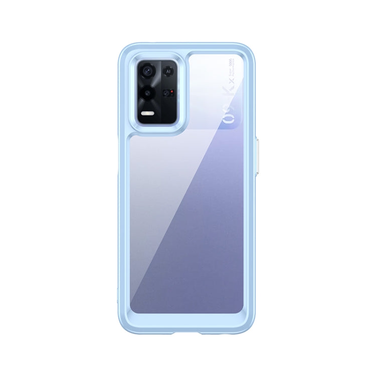 For OPPO Realme 8 5G Colorful Series Acrylic + TPU Phone Case