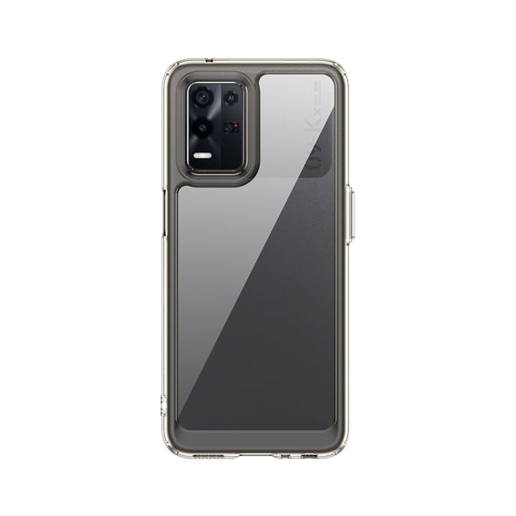 For OPPO Realme 8 5G Colorful Series Acrylic + TPU Phone Case