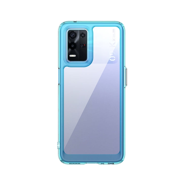For OPPO Realme 8 5G Colorful Series Acrylic + TPU Phone Case