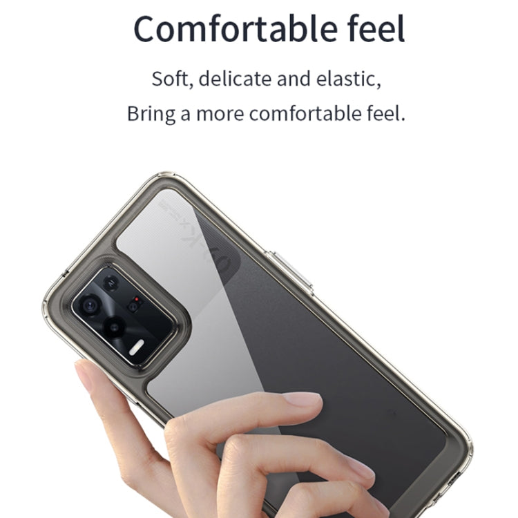 For OPPO Realme 8S 5G Colorful Series Acrylic + TPU Phone Case