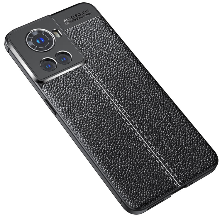 For OnePlus Ace Litchi Texture TPU Shockproof Case