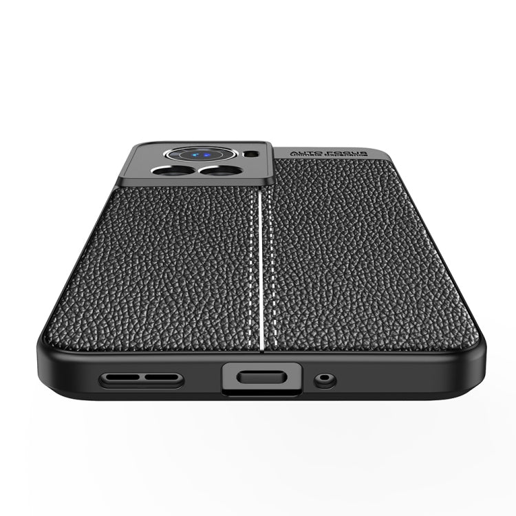 For OnePlus Ace Litchi Texture TPU Shockproof Case