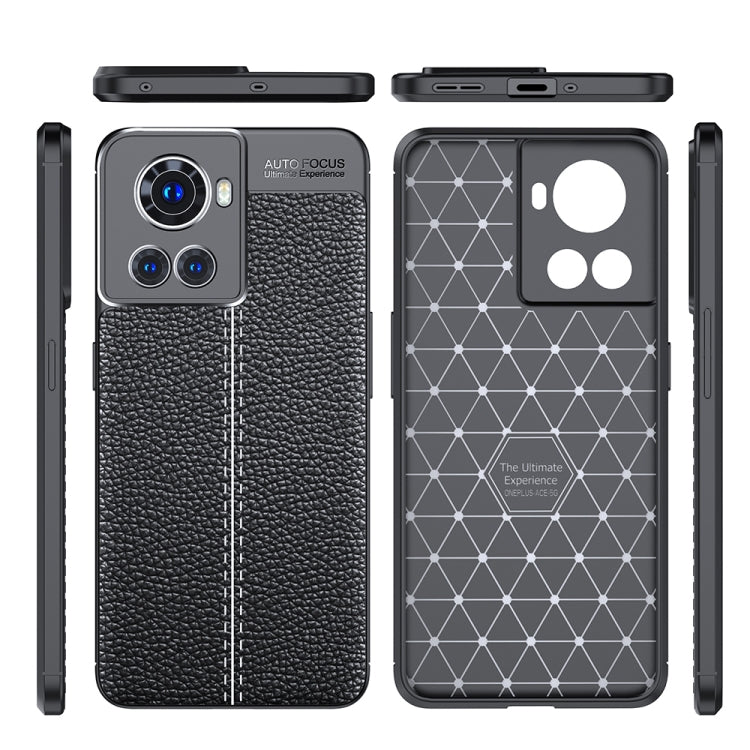 For OnePlus Ace Litchi Texture TPU Shockproof Case