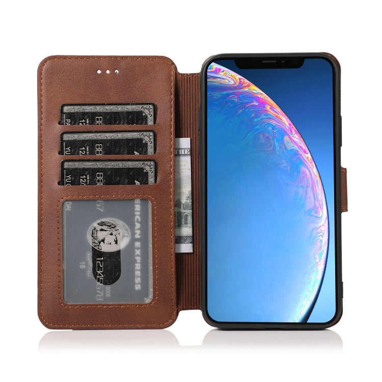 For iPhone 11 Shockproof PU + TPU Leather Phone Case