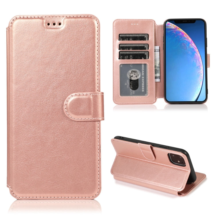 For iPhone 11 Shockproof PU + TPU Leather Phone Case