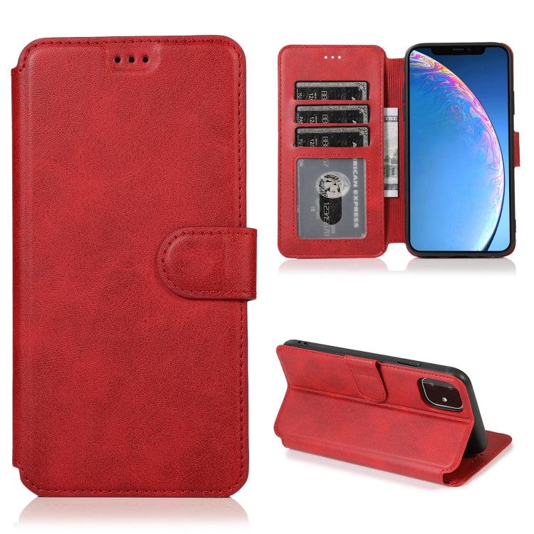 For iPhone 11 Shockproof PU + TPU Leather Phone Case